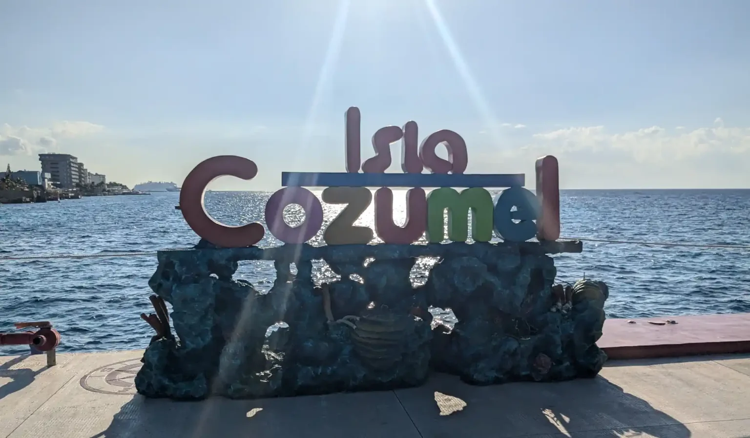 Isla Cozumel Sign
