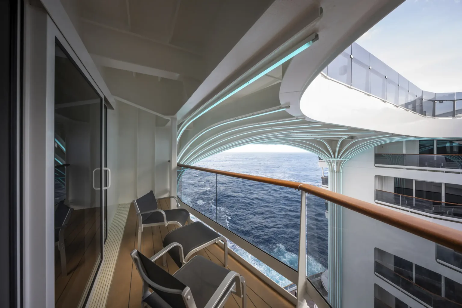 MSC World America Interior Balcony View