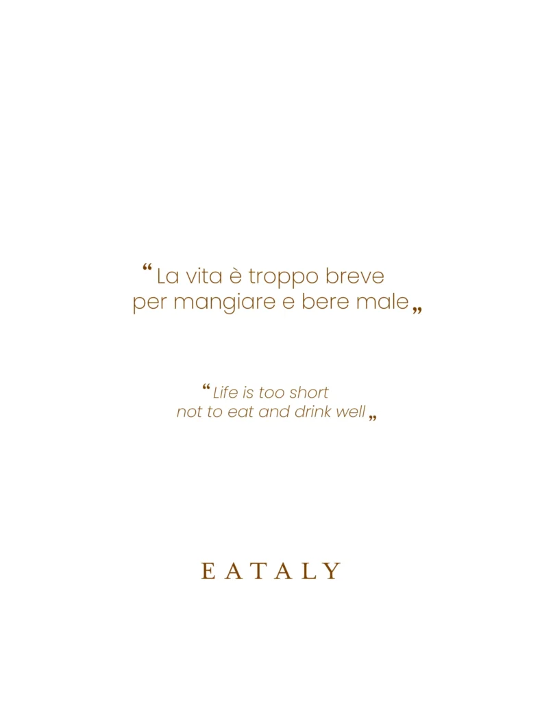 MSC Eataly Menu Page 2