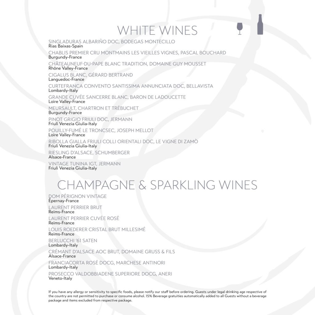 Ocean Cay Menu Page 6