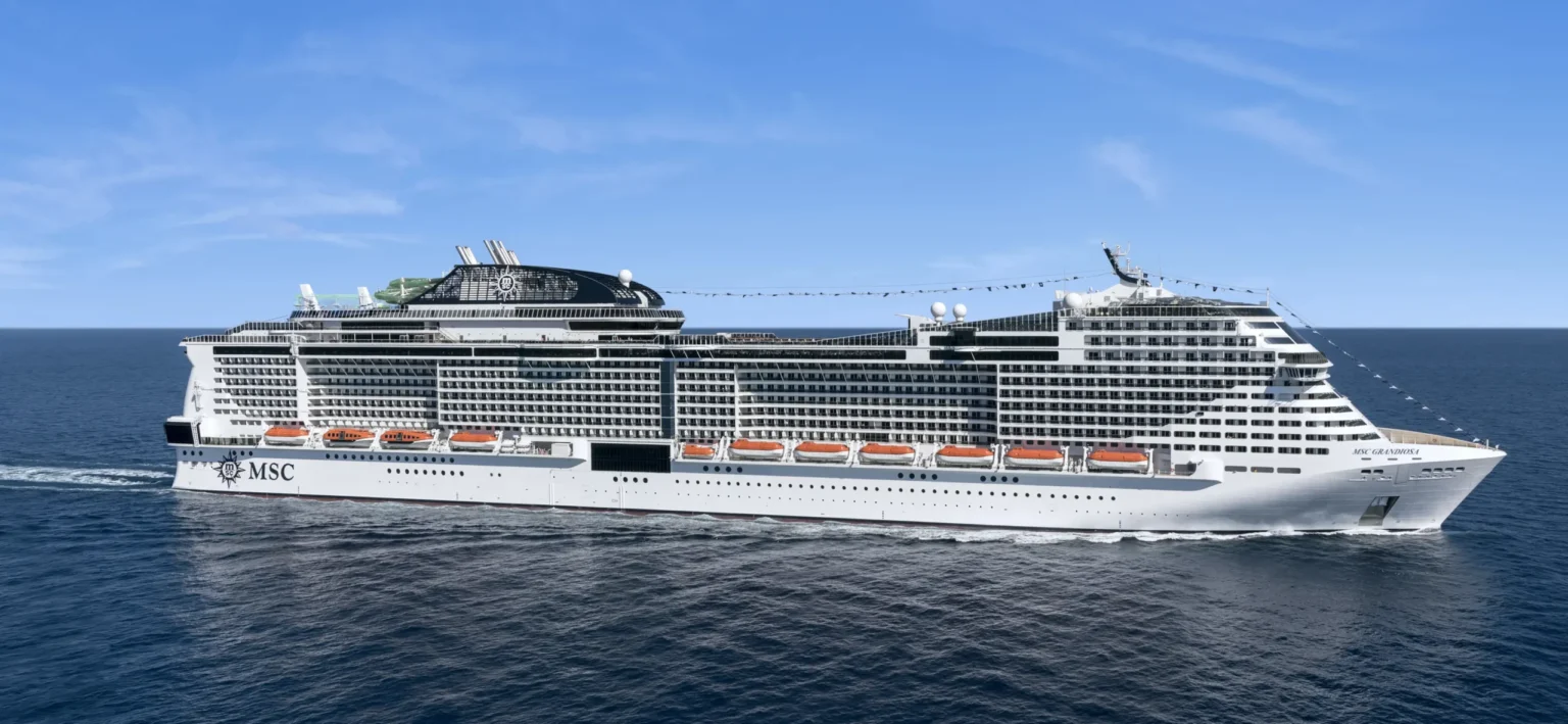 MSC Grandiosa, courtesy of MSC Cruises