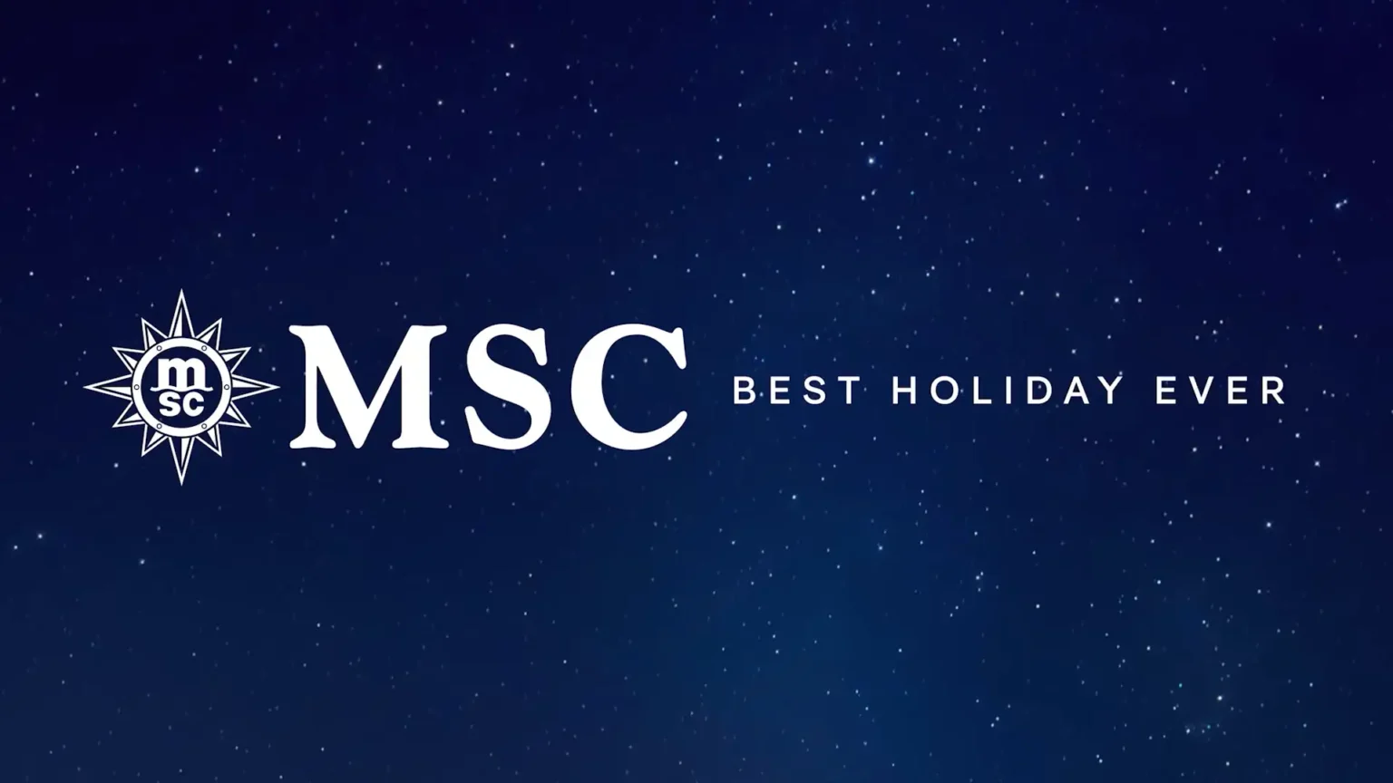MSC Best Holiday Ever Ad