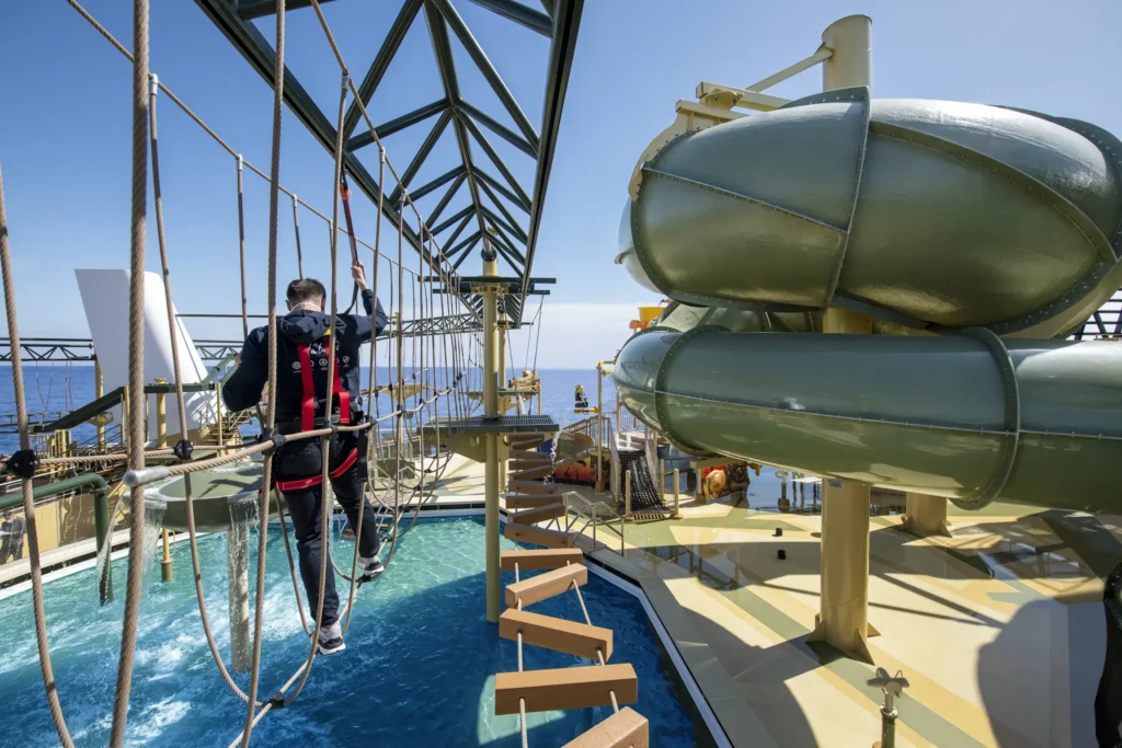 MSC Virtuosa Himalayan Bridge Ropes Course