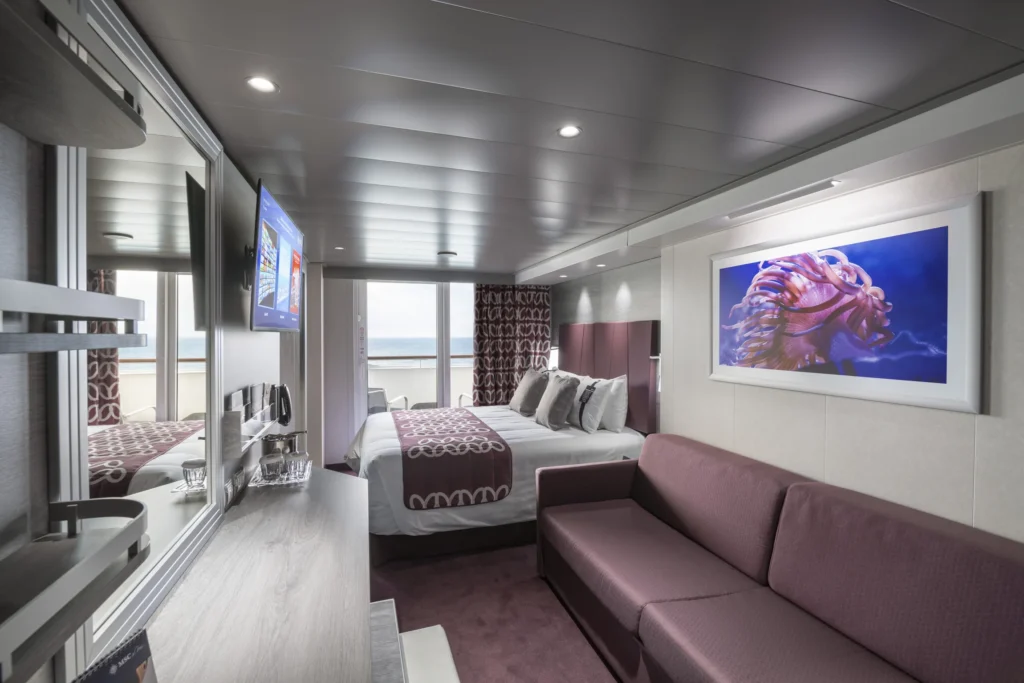 MSC Grandiosa Deluxe Balcony