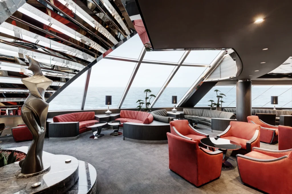 MSC Grandiosa Yacht Club Top Sail Lounge