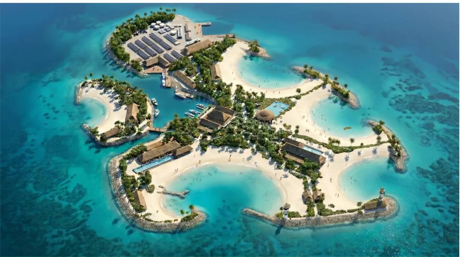 Sandy Cay Initial Rendering