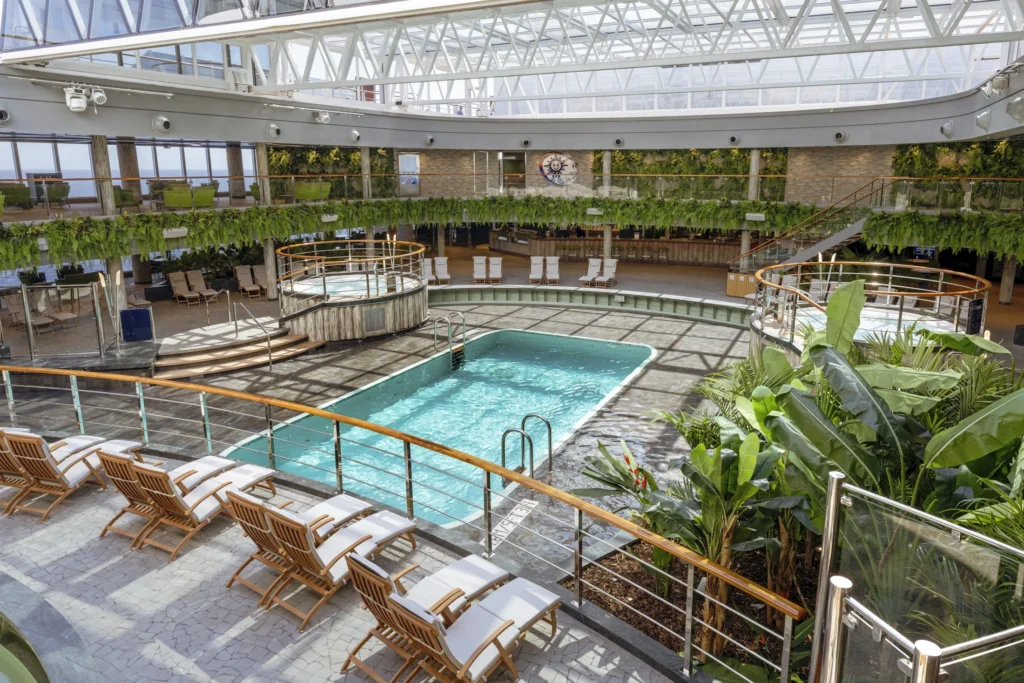 MSC Seashore Jungle Pool Lounge