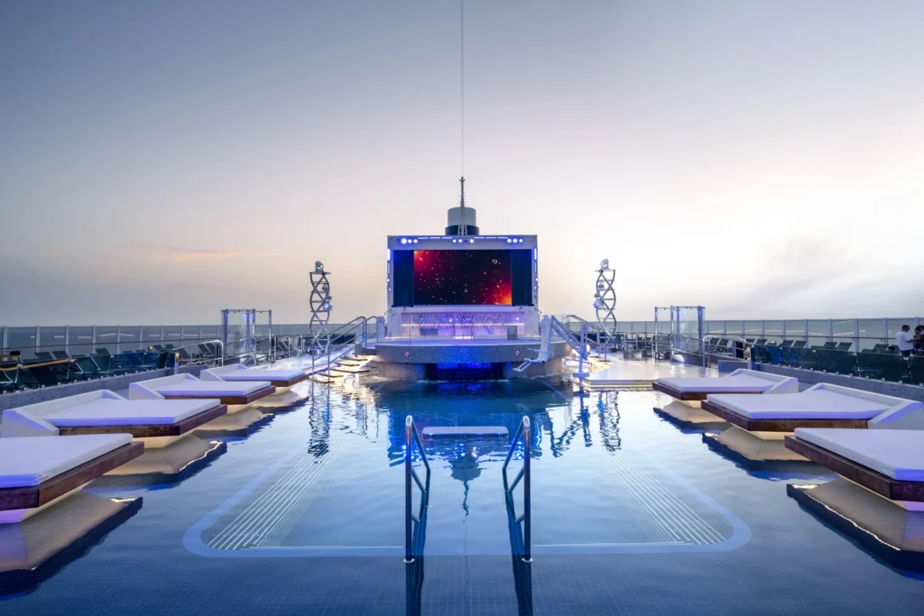MSC Seashore Long Island Pool