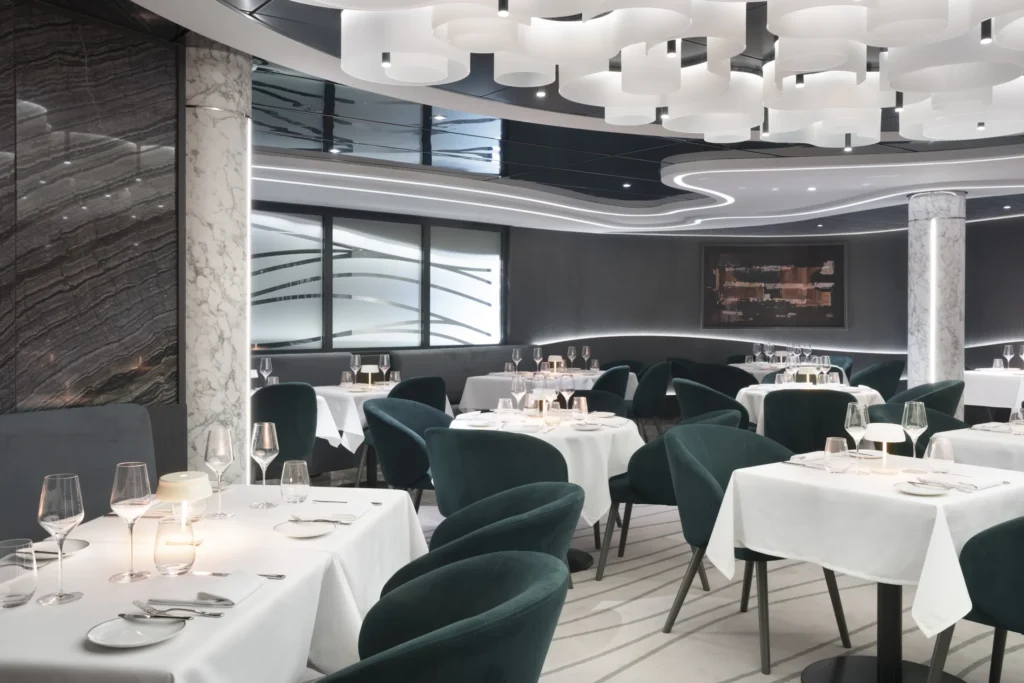 MSC Poesia Yacht Club Restaurant