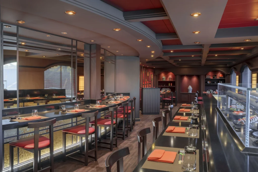 MSC Poesia Kaito Sushi Seating