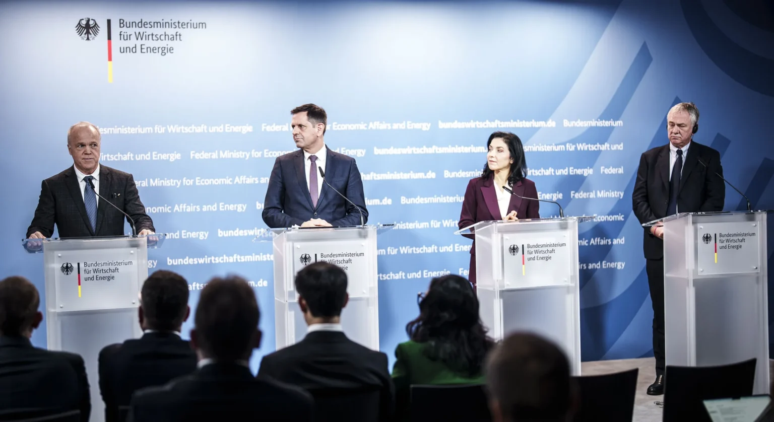 MSC Reportedly in Talks to Buy Controlling Stake in Meyer Werft MSC Cruises and Meyer Werft representatives at the New Frontier ship agreement announcement in Berlin.