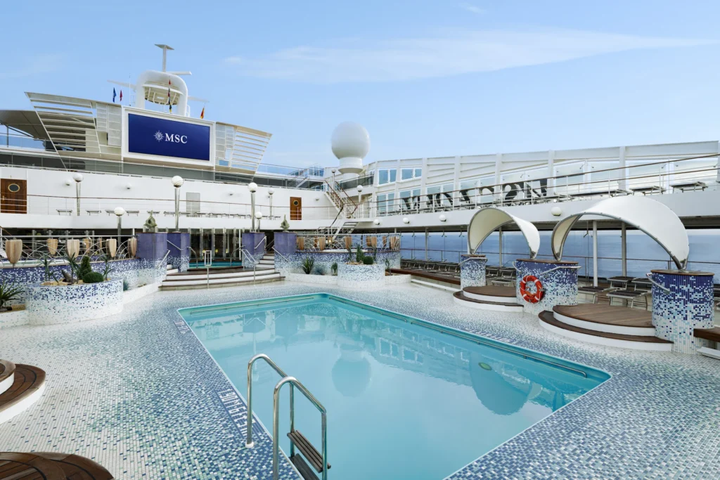 MSC Poesia Coral Bay Pool