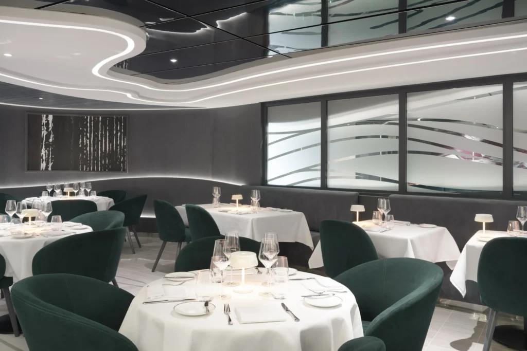 MSC Poesia Yacht Club Restaurant