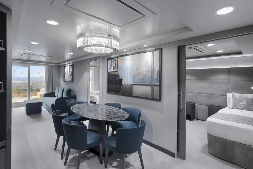 MSC Poesia Yacht Club Royal Suite with Whirlpool Bath