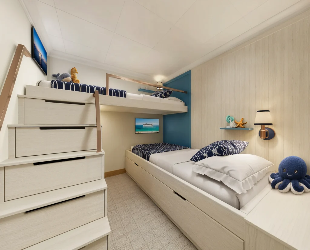 MSC World Atlantic Grand Hamptons Bunk Beds